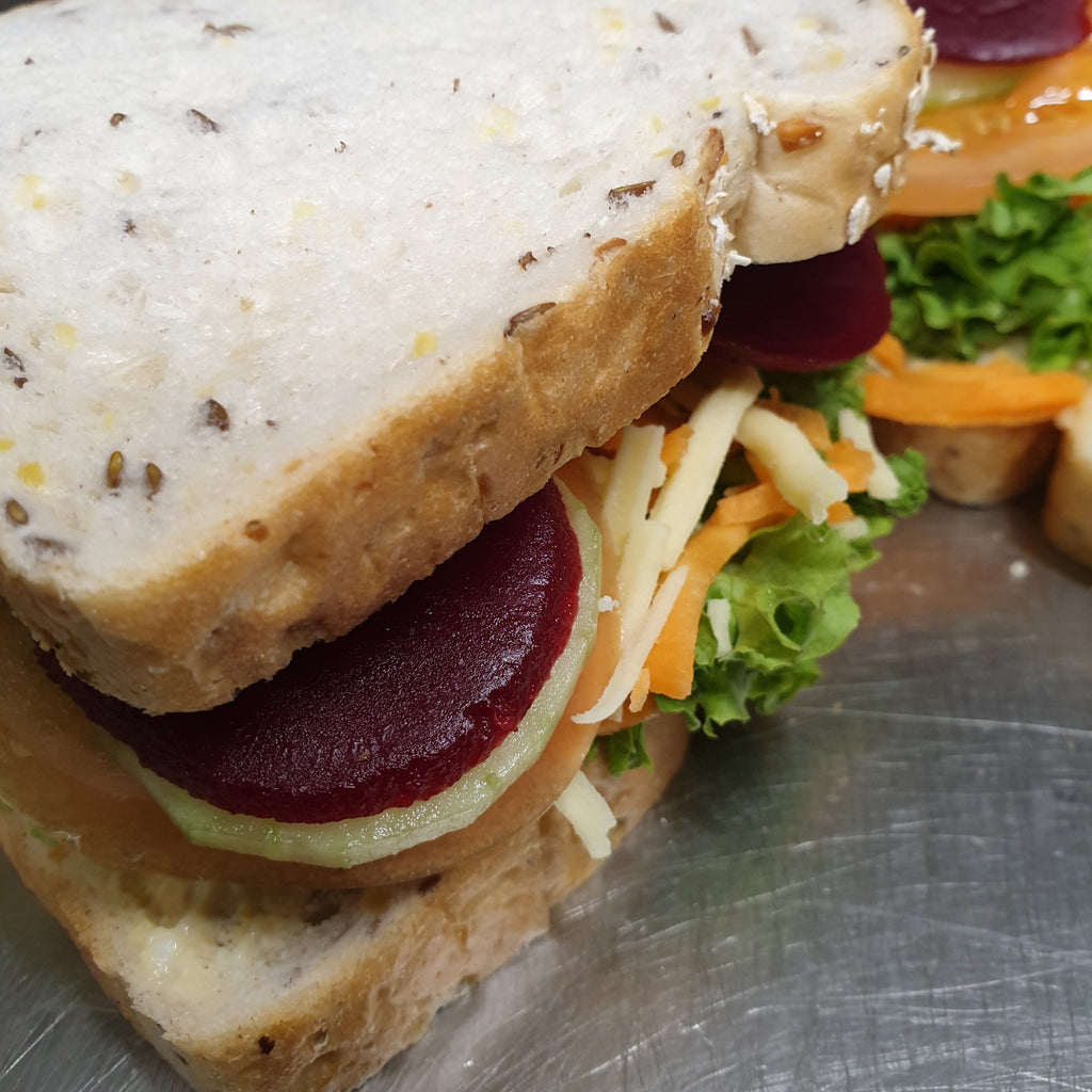 Vegetarian Dagwood - 7" - sandwiches, vegetarian