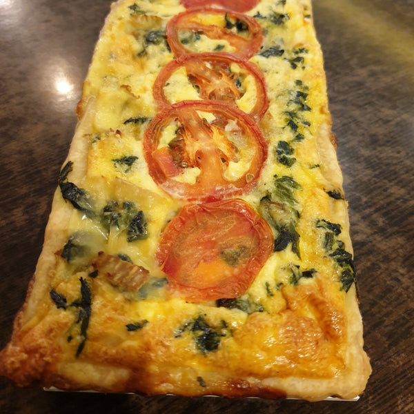 Long Quiche Varieties - Honey Smoked Chicken with Red Pepper - 