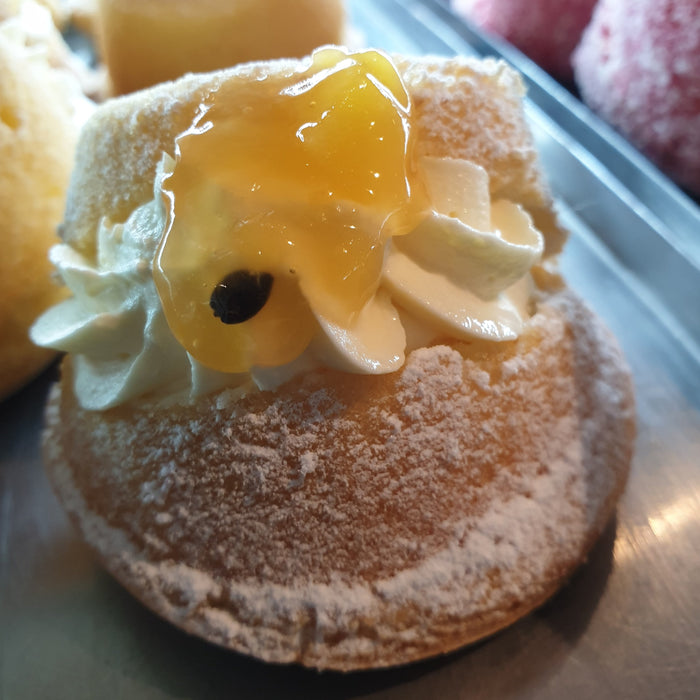 Peach & Passionfruit Butterfly -  Cream Cakes, sweet treat