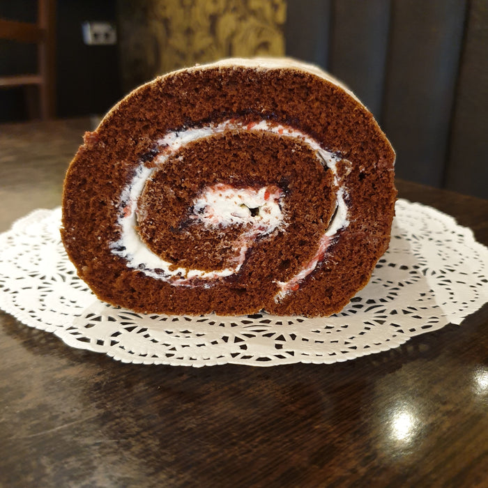 Sponge Roll (packaged) - Lemon and Buttercream - Specialties, Sweet Treat