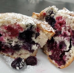 Pack of Sweet Muffins - Dark Chocolate & Raspberry - 