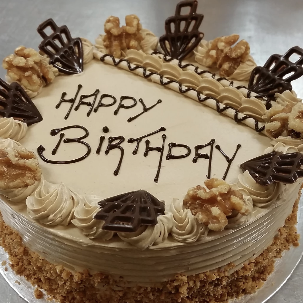 gateaux - Coffee - 14" square (50-60 ppl) - $99.5