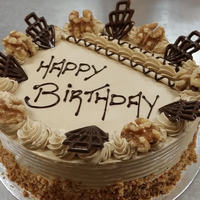 gateaux - Coffee - 14" square (50-60 ppl) - $99.5