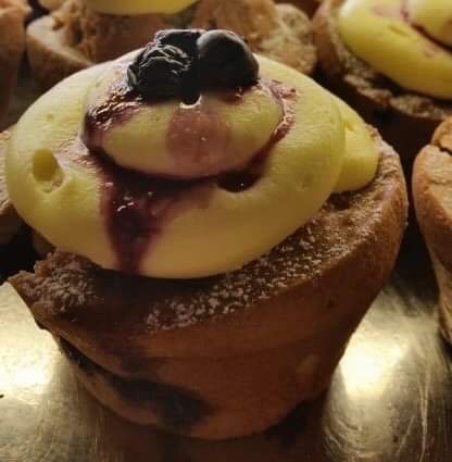 Pack of Sweet Muffins - Apple & Custard - muffin, Muffins Scones Pastries, Sweet Treat